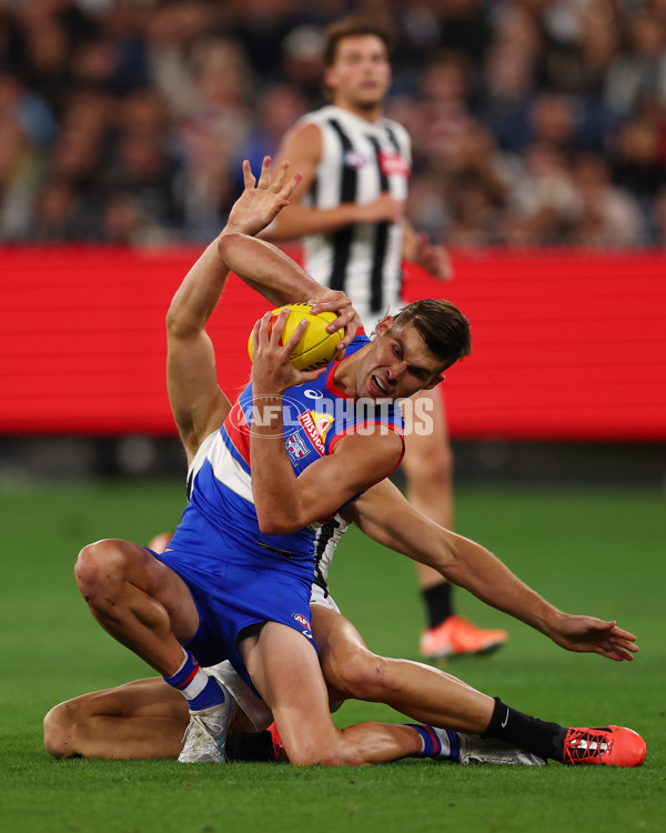 AFL 2025 Round 02 - Footscray v Collingwood - A-57988583