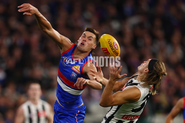 AFL 2025 Round 02 - Footscray v Collingwood - A-57988590