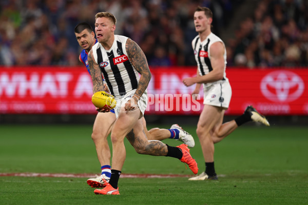 AFL 2025 Round 02 - Footscray v Collingwood - A-57988591