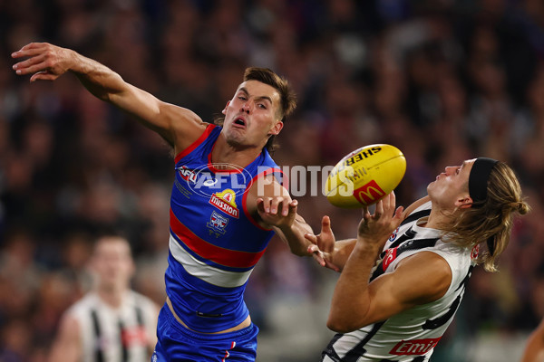 AFL 2025 Round 02 - Footscray v Collingwood - A-57988592