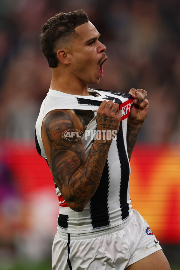 AFL 2025 Round 02 - Footscray v Collingwood - A-57988602