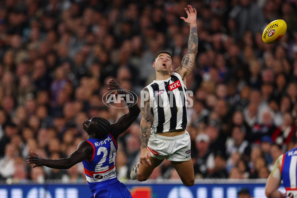 AFL 2025 Round 02 - Footscray v Collingwood - A-57988620