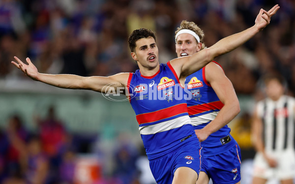 AFL 2025 Round 02 - Footscray v Collingwood - A-57990672