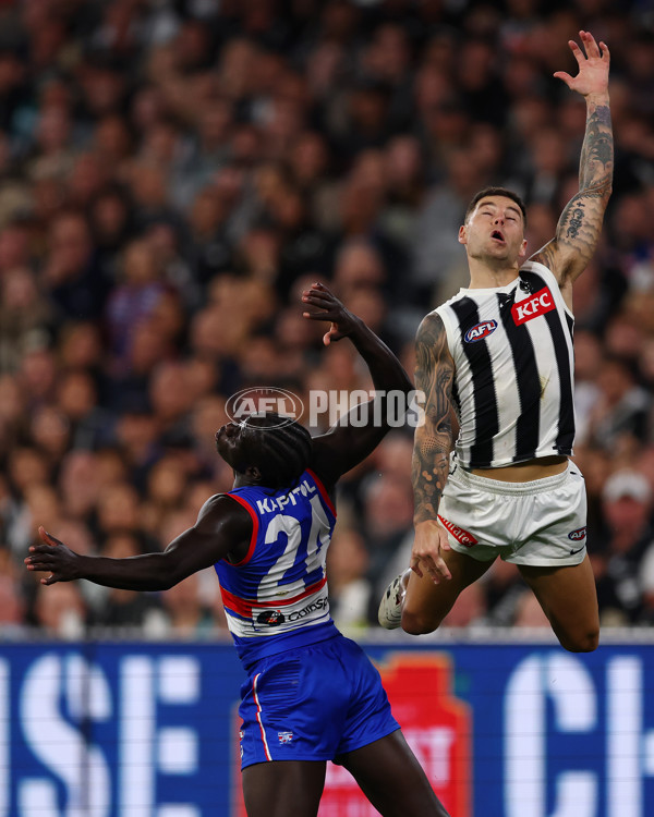 AFL 2025 Round 02 - Footscray v Collingwood - A-57990676