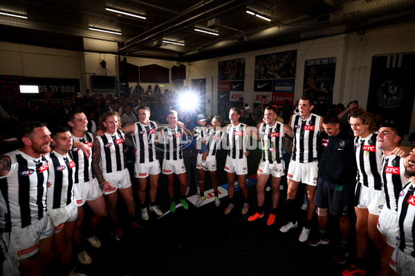 AFL 2025 Round 02 - Footscray v Collingwood - A-57990698