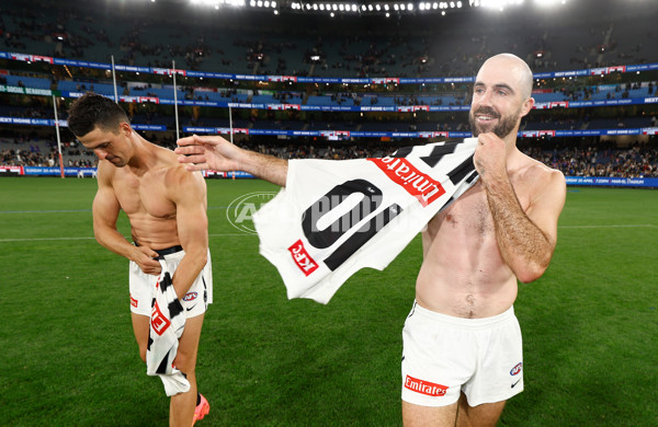 AFL 2025 Round 02 - Footscray v Collingwood - A-57990706