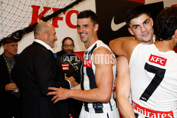 AFL 2025 Round 02 - Footscray v Collingwood - A-57990746