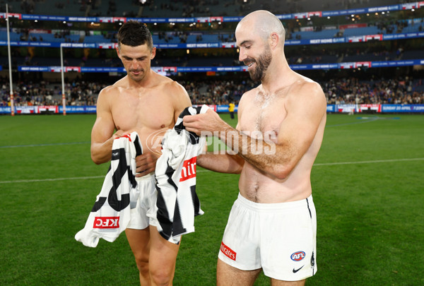 AFL 2025 Round 02 - Footscray v Collingwood - A-57991877