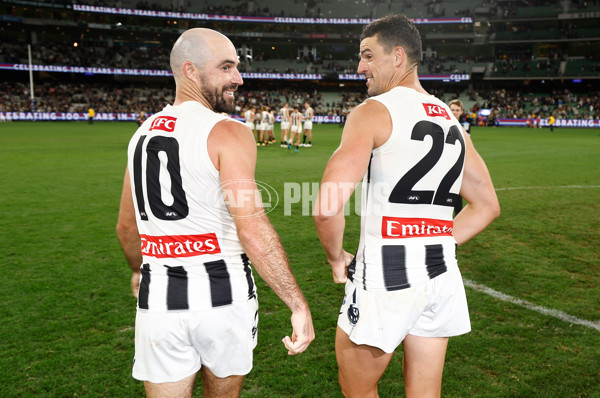 AFL 2025 Round 02 - Footscray v Collingwood - A-57991883