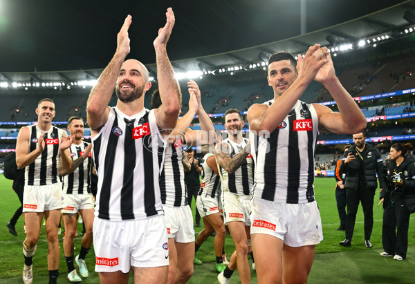 AFL 2025 Round 02 - Footscray v Collingwood - A-57991897