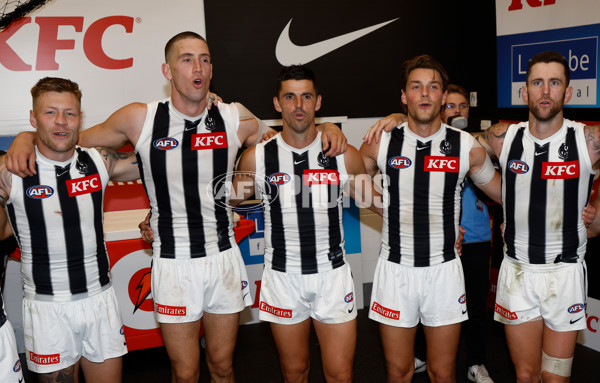 AFL 2025 Round 02 - Footscray v Collingwood - A-57991926