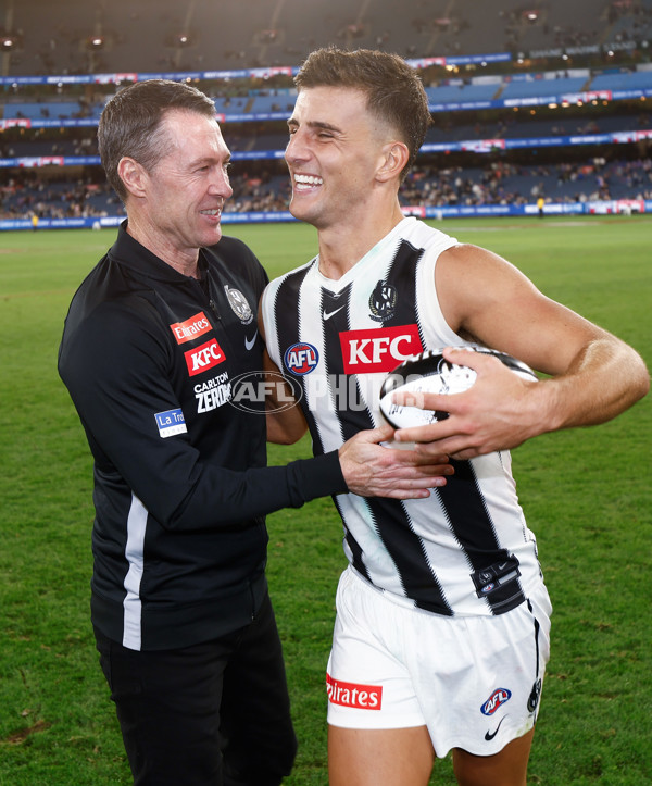 AFL 2025 Round 02 - Footscray v Collingwood - A-57991943
