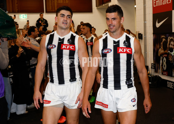 AFL 2025 Round 02 - Footscray v Collingwood - A-57991944
