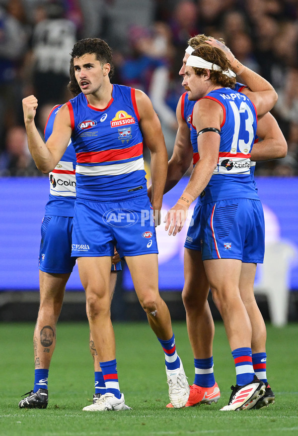 AFL 2025 Round 02 - Footscray v Collingwood - A-57991964