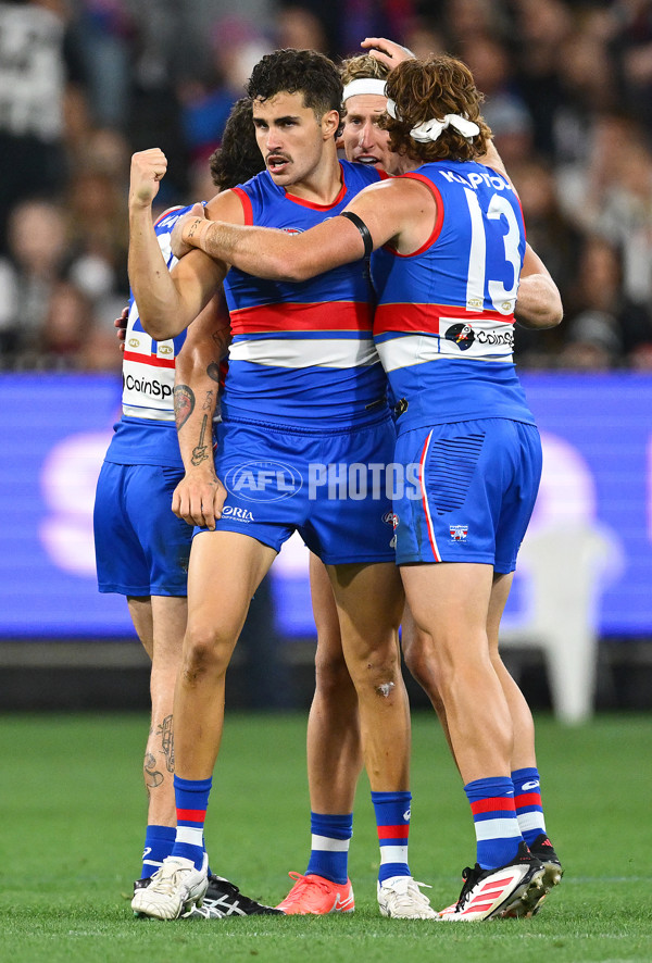 AFL 2025 Round 02 - Footscray v Collingwood - A-57991965