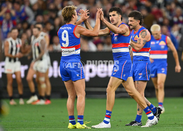 AFL 2025 Round 02 - Footscray v Collingwood - A-57993711