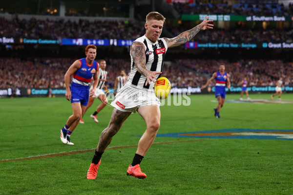 AFL 2025 Round 02 - Footscray v Collingwood - A-57993780