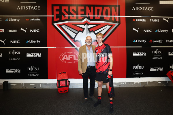 AFL 2025 Round 02 - Essendon v Adelaide - A-57994587