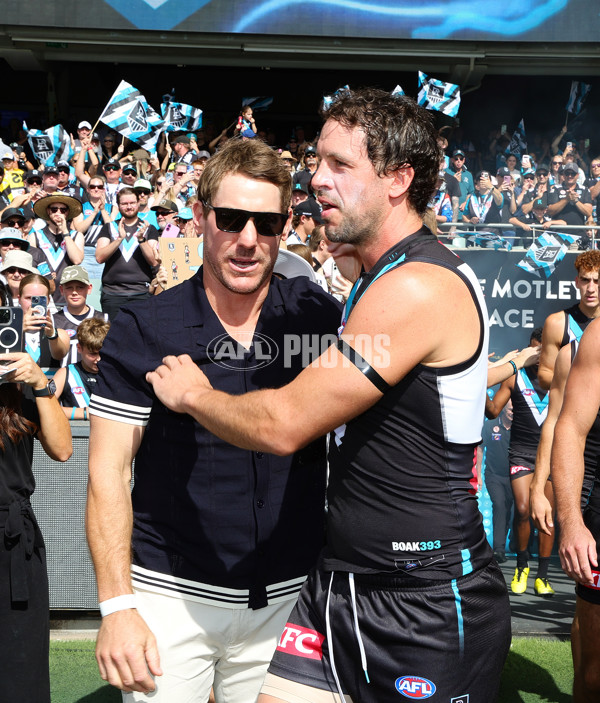 AFL 2025 Round 02 - Port Adelaide v Richmond - A-58008477