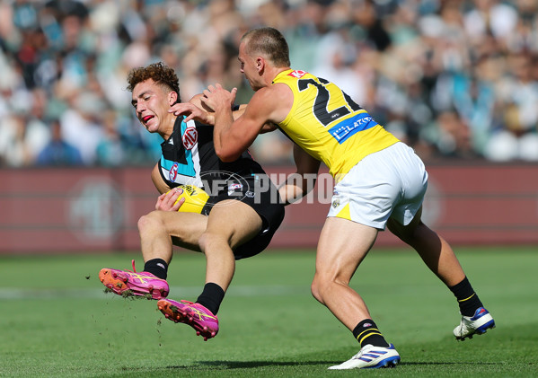 AFL 2025 Round 02 - Port Adelaide v Richmond - A-58010650