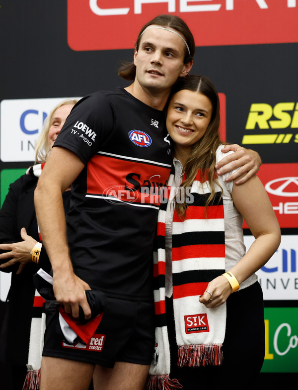 AFL 2025 Round 02 - St Kilda v Geelong - A-58015772