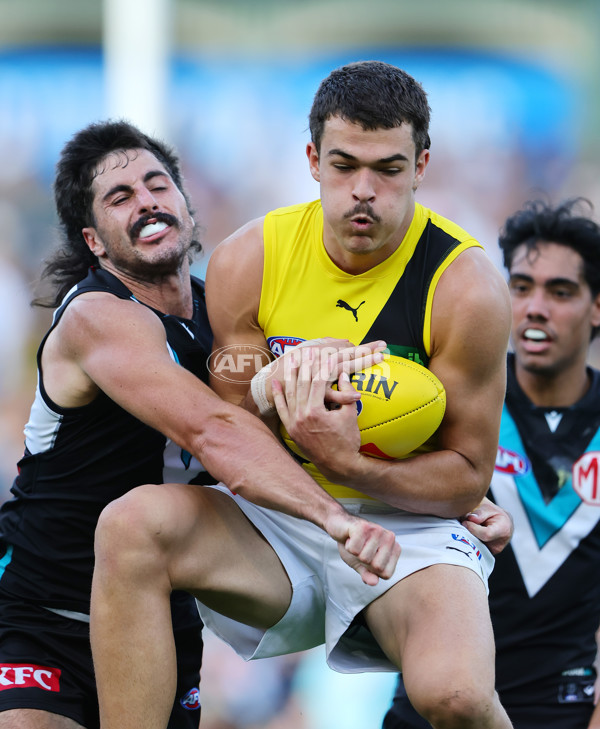AFL 2025 Round 02 - Port Adelaide v Richmond - A-58018494