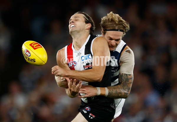 AFL 2025 Round 02 - St Kilda v Geelong - A-58021241