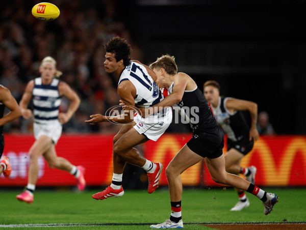 AFL 2025 Round 02 - St Kilda v Geelong - A-58021243