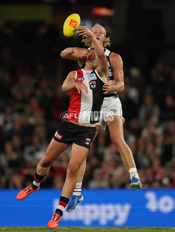 AFL 2025 Round 02 - St Kilda v Geelong - A-58023924
