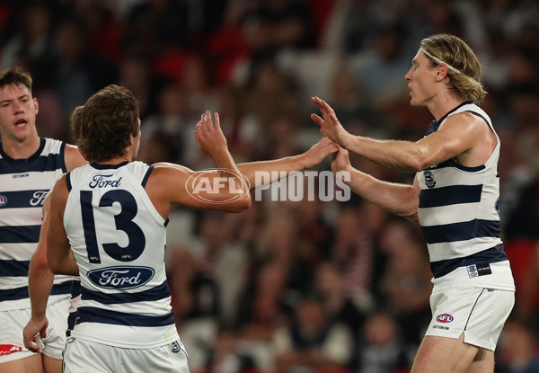AFL 2025 Round 02 - St Kilda v Geelong - A-58023940