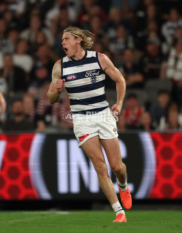 AFL 2025 Round 02 - St Kilda v Geelong - A-58023941