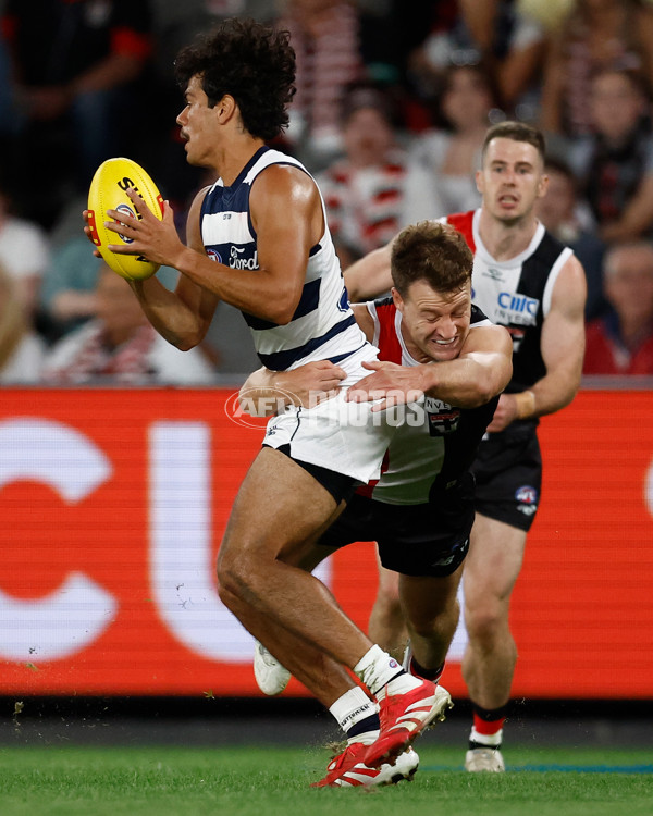 AFL 2025 Round 02 - St Kilda v Geelong - A-58023965