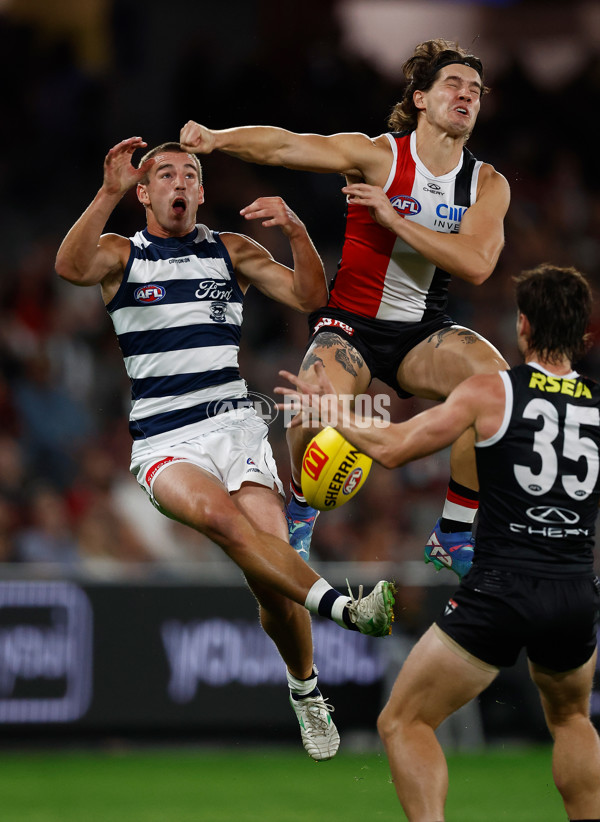 AFL 2025 Round 02 - St Kilda v Geelong - A-58023990