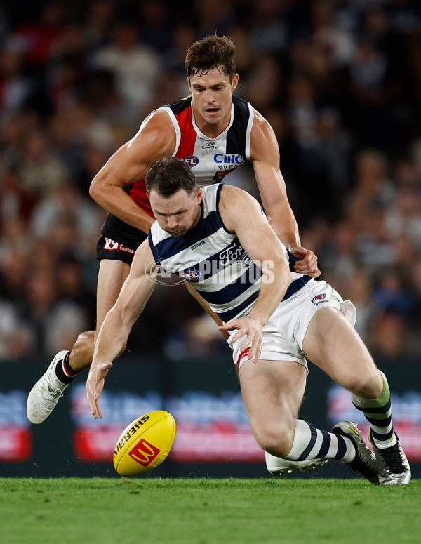 AFL 2025 Round 02 - St Kilda v Geelong - A-58023994