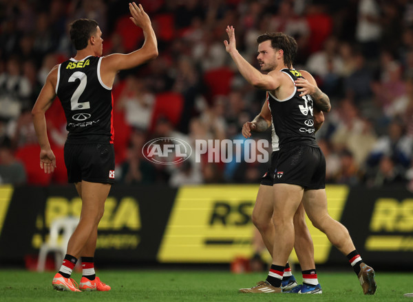 AFL 2025 Round 02 - St Kilda v Geelong - A-58026444