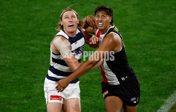 AFL 2025 Round 02 - St Kilda v Geelong - A-58026481