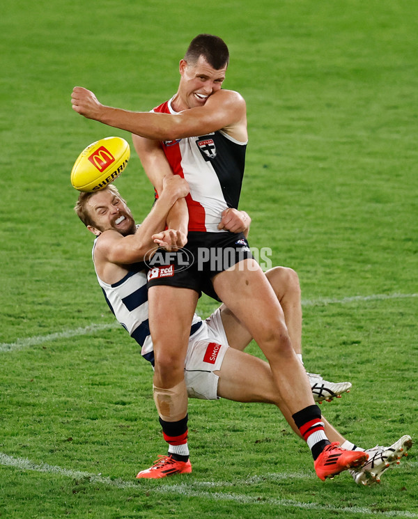 AFL 2025 Round 02 - St Kilda v Geelong - A-58026508