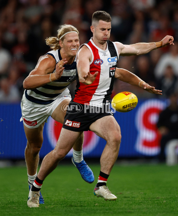 AFL 2025 Round 02 - St Kilda v Geelong - A-58026513