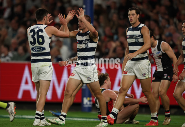 AFL 2025 Round 02 - St Kilda v Geelong - A-58026519