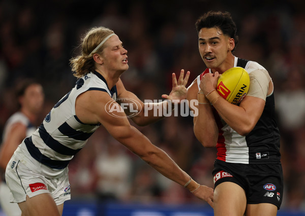 AFL 2025 Round 02 - St Kilda v Geelong - A-58027295