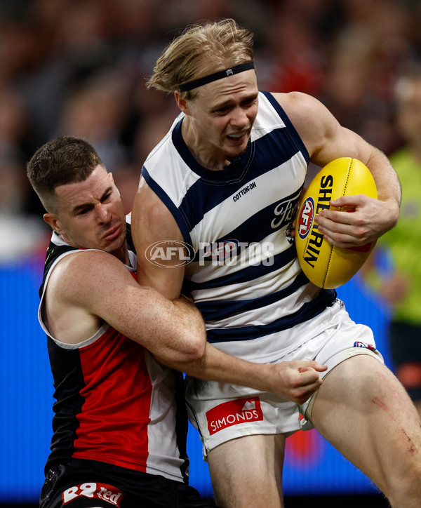 AFL 2025 Round 02 - St Kilda v Geelong - A-58027315