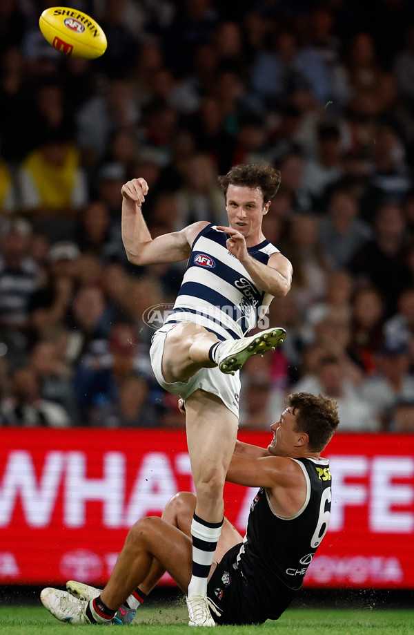 AFL 2025 Round 02 - St Kilda v Geelong - A-58027319