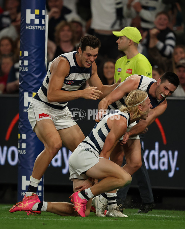 AFL 2025 Round 02 - St Kilda v Geelong - A-58029153