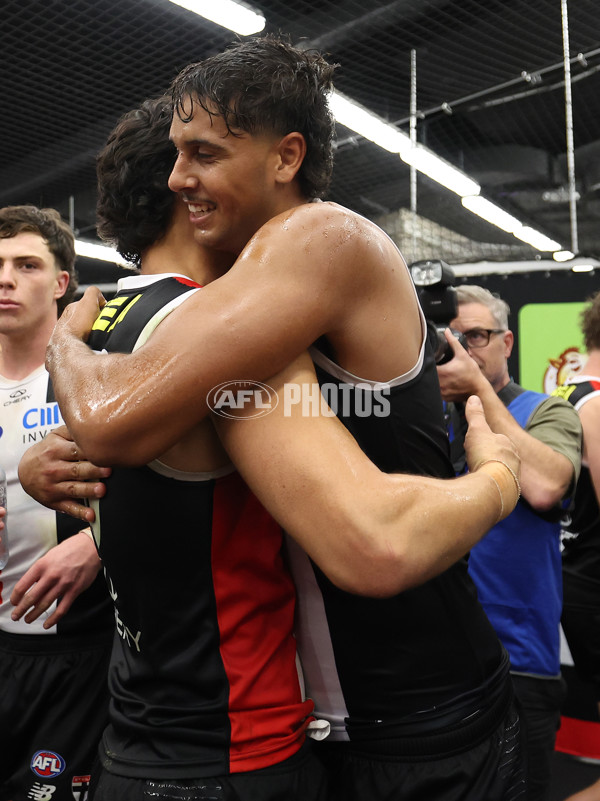 AFL 2025 Round 02 - St Kilda v Geelong - A-58029174