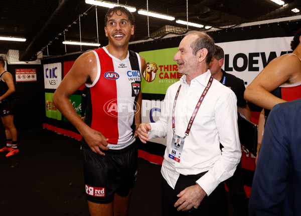 AFL 2025 Round 02 - St Kilda v Geelong - A-58029687