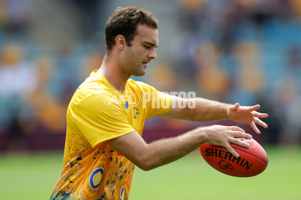 AFL 2025 Round 02 - Brisbane v West Coast - A-58032104
