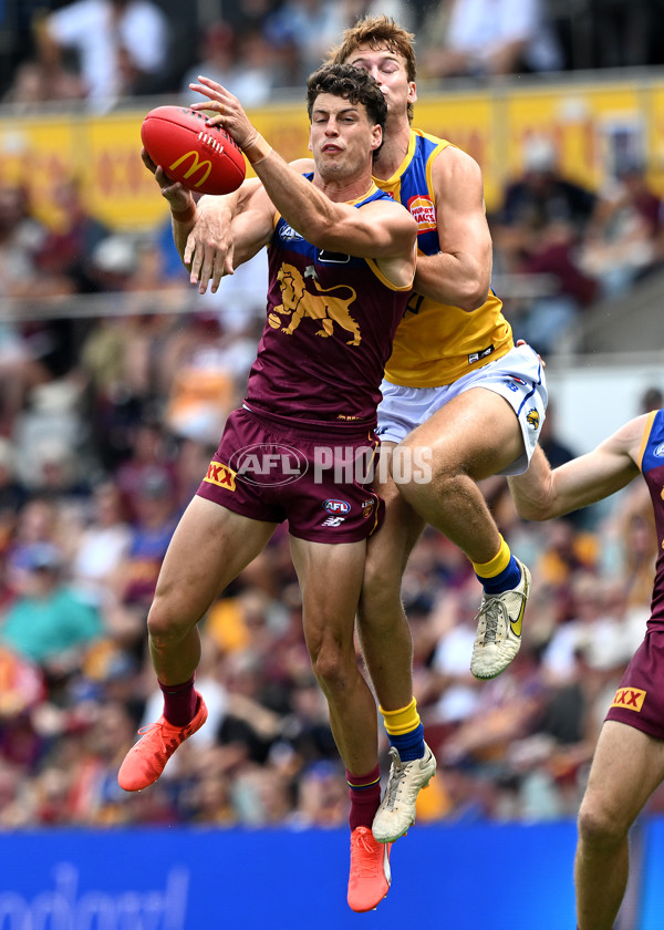 AFL 2025 Round 02 - Brisbane v West Coast - A-58032126