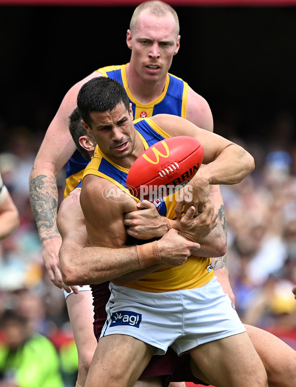 AFL 2025 Round 02 - Brisbane v West Coast - A-58032141