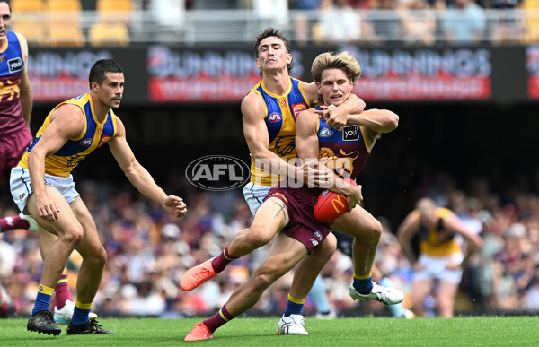 AFL 2025 Round 02 - Brisbane v West Coast - A-58032144