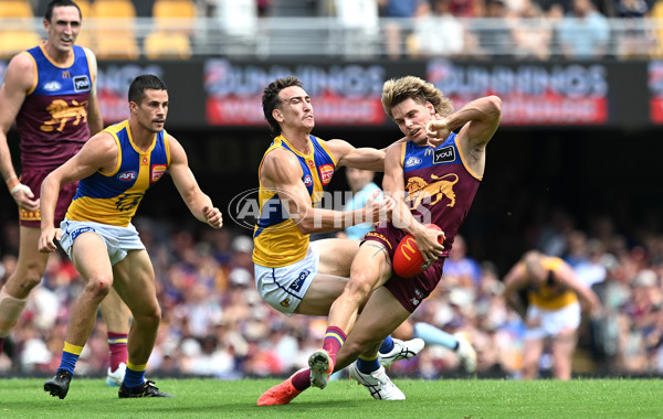 AFL 2025 Round 02 - Brisbane v West Coast - A-58032153